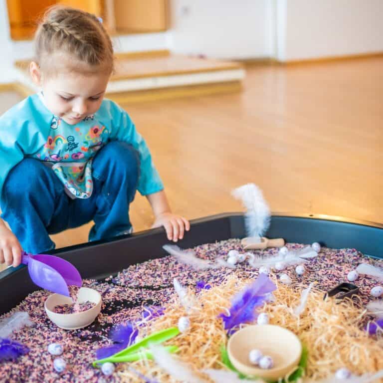 The Best Sensory Bin Fillers for Kids (65+ Ideas to Try)