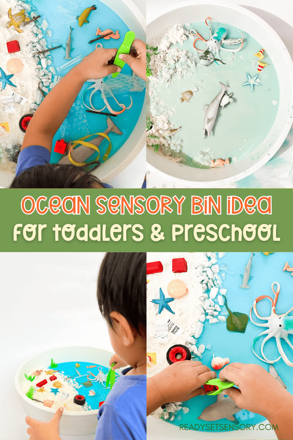 Ocean Rescue Sensory Bin (Great for Summer!) - Ready Set Sensory
