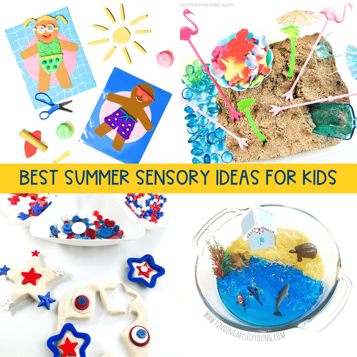 29+ Easy Summer Sensory Activities (Low Prep Ideas for Kids)