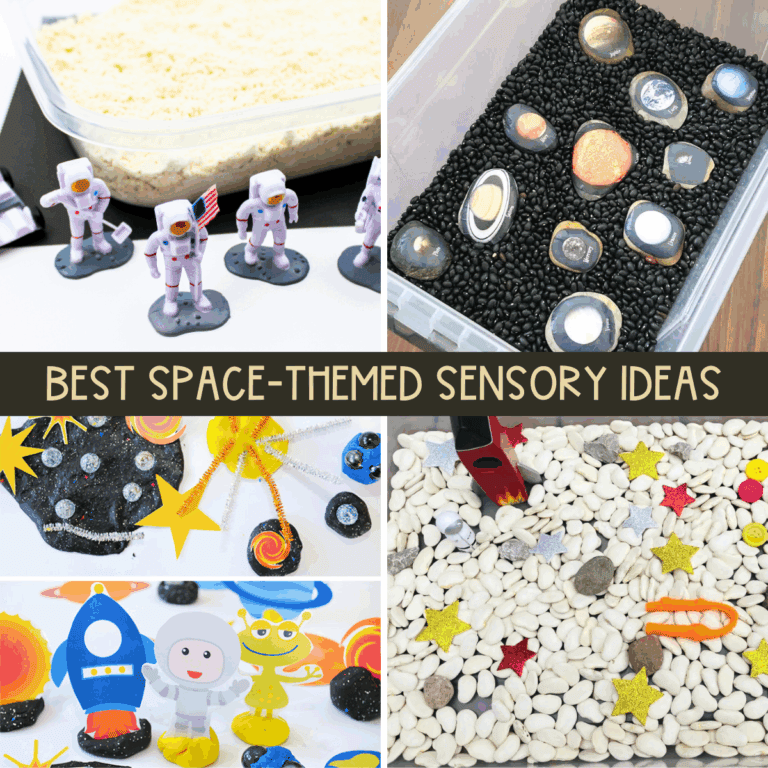 20+ Out of This World Space Themed Sensory Activities and Bins for Kids