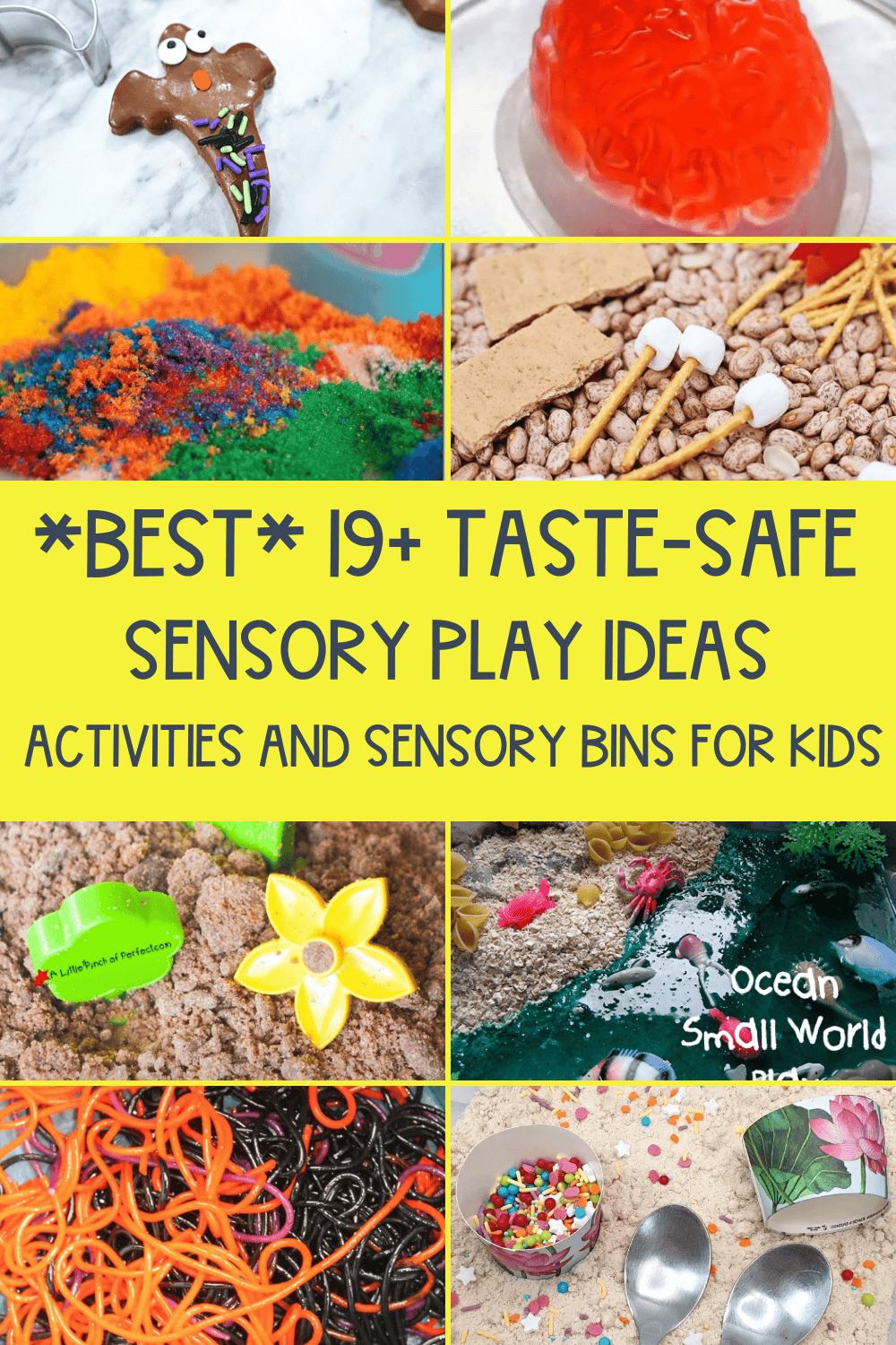 19+ Taste Safe Sensory Play Ideas for Babies, Toddlers, and ...