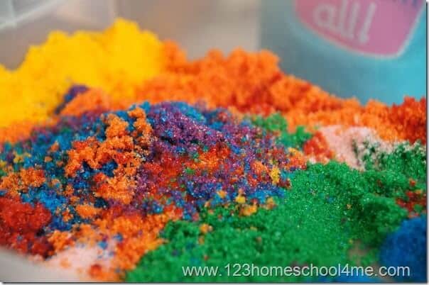Edible Sand Sensory Play