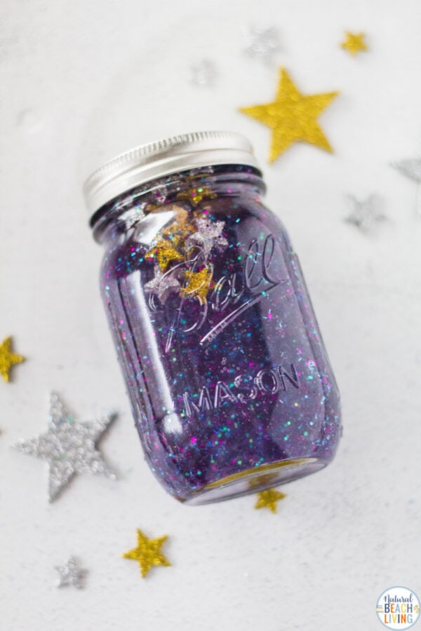 Galaxy in a Jar Calming Sensory Bottle