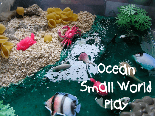 Ocean-Inspired Taste-Safe Sensory Bin