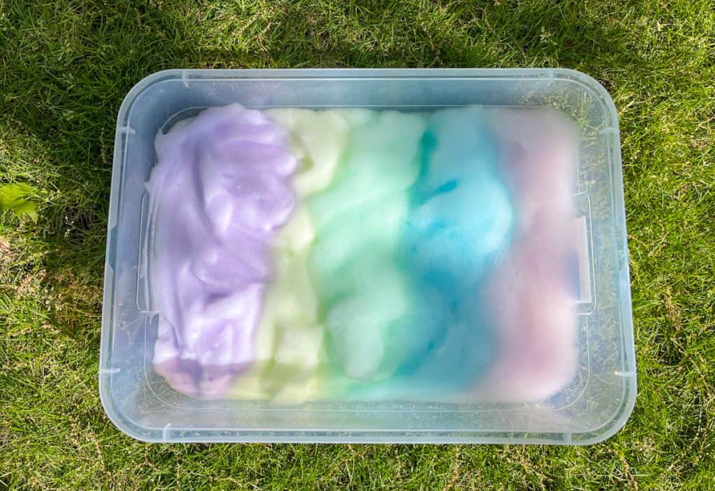 Colorful Bubble Foam