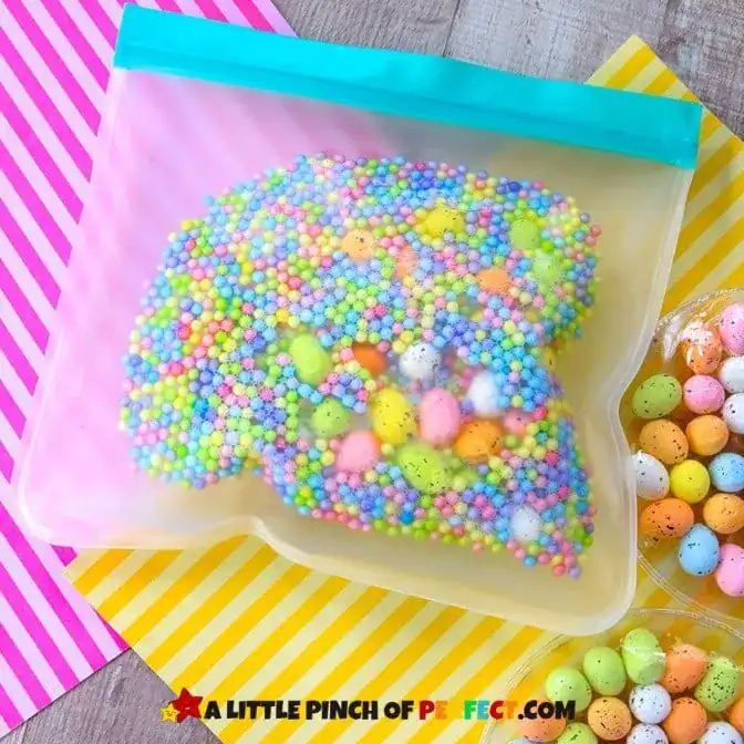 Easter Egg Sensory Bag 