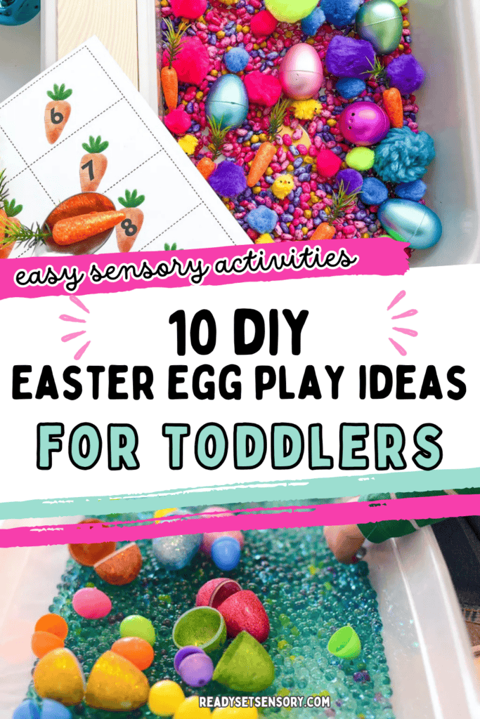 10 Fun and Easy Easter Egg Sensory Play Ideas - Ready Set Sensory