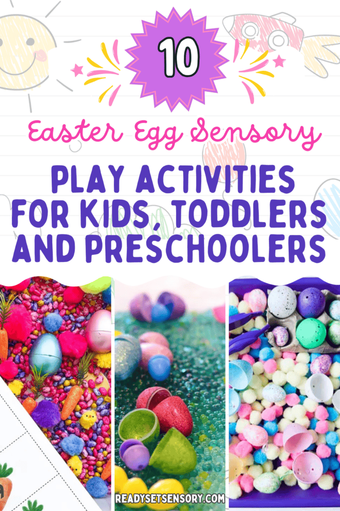 10 Fun and Easy Easter Egg Sensory Play Ideas - Ready Set Sensory