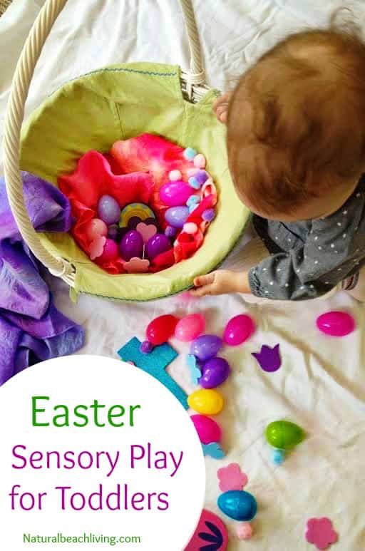 Springtime Easter Sensory Play Basket