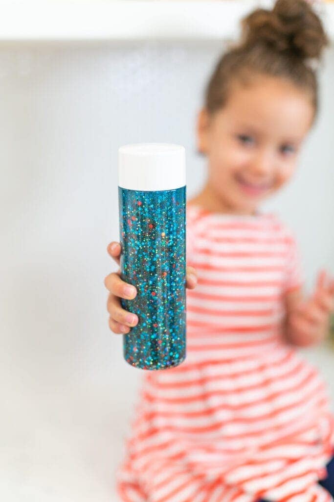 4th of July Calm Down Jars by Lovely Indeed