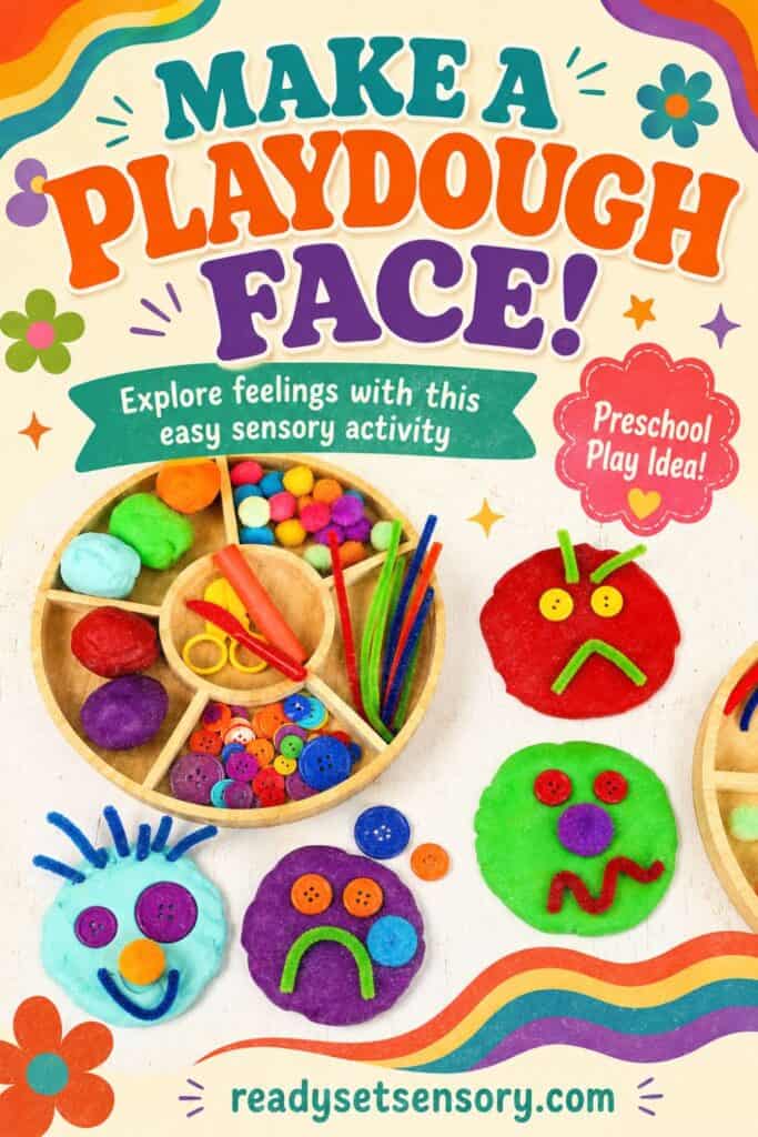 Playdough Emotions Sensory Tray