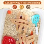More sensory bin ideas like this Fall Pie Shop Sensory Bin