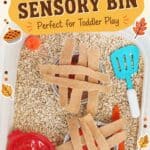 Fall Pie Shop Sensory Bin