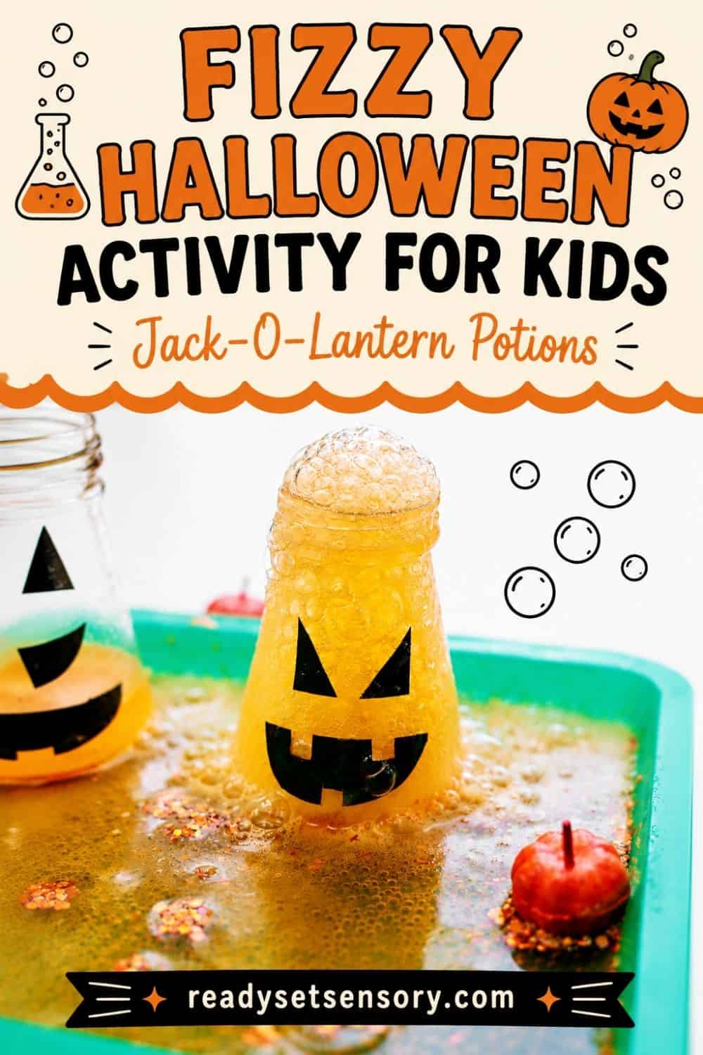 Fizzy Jack-o-Lantern Potions variation idea