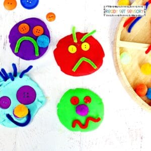 Playdough Emotions Sensory Tray