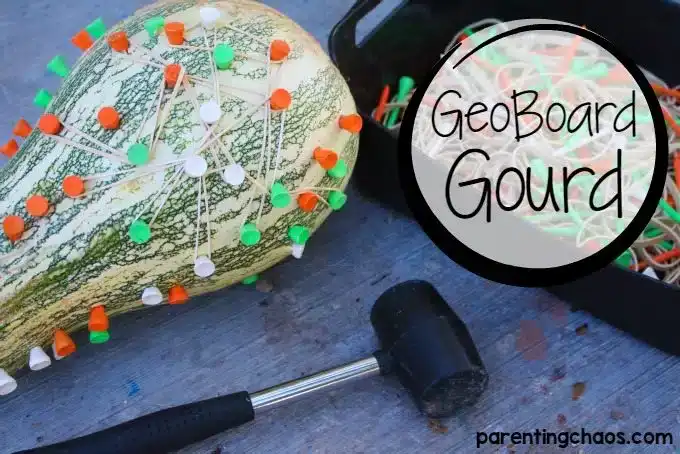 Geoboard Gourd by Parenting Chaos