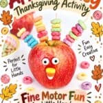 Apple Turkey Thanksgiving Fine Motor Activity - 13