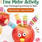 Apple Turkey Thanksgiving Fine Motor Activity - 14