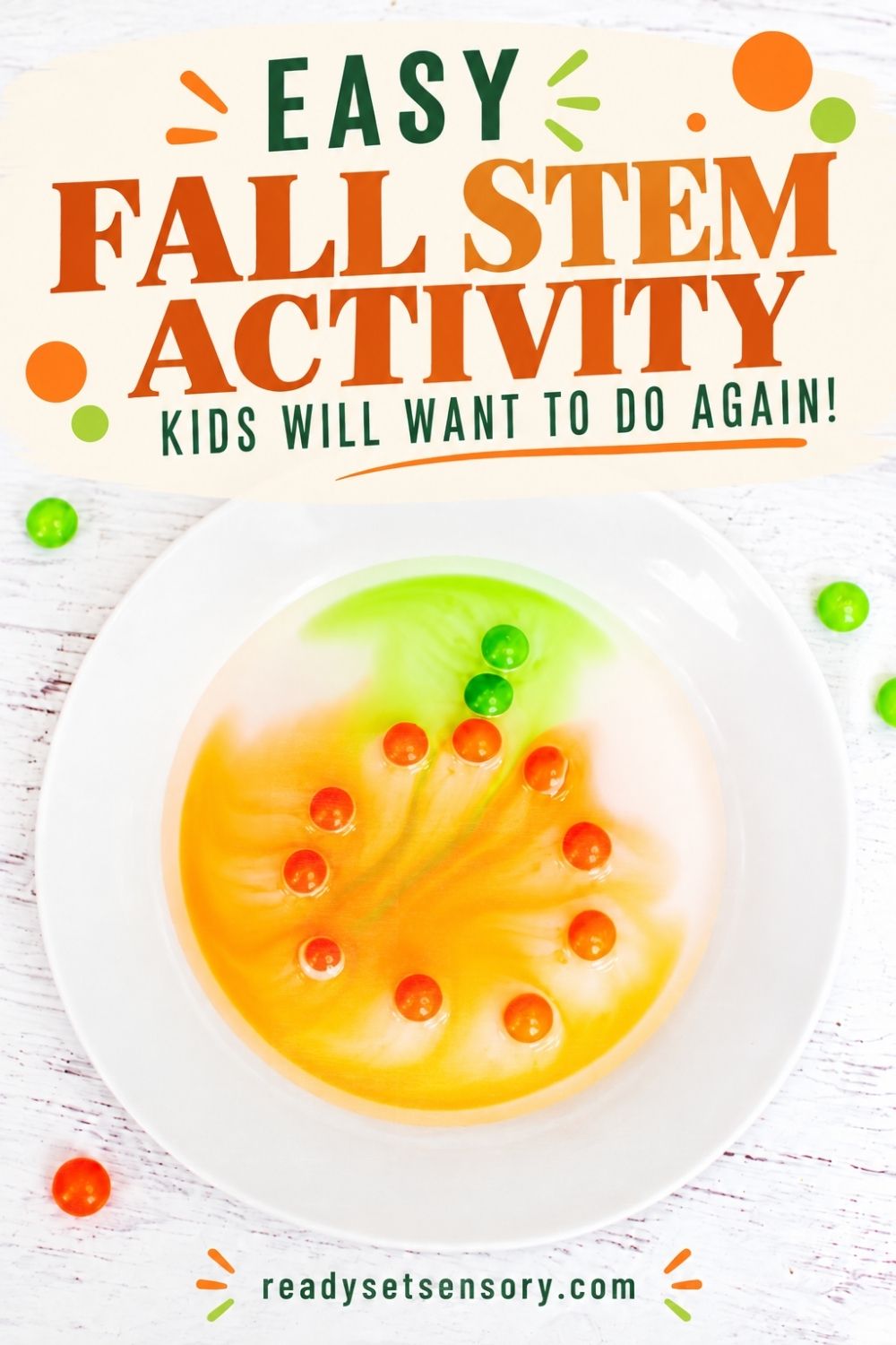 Pumpkin Skittles Experiment