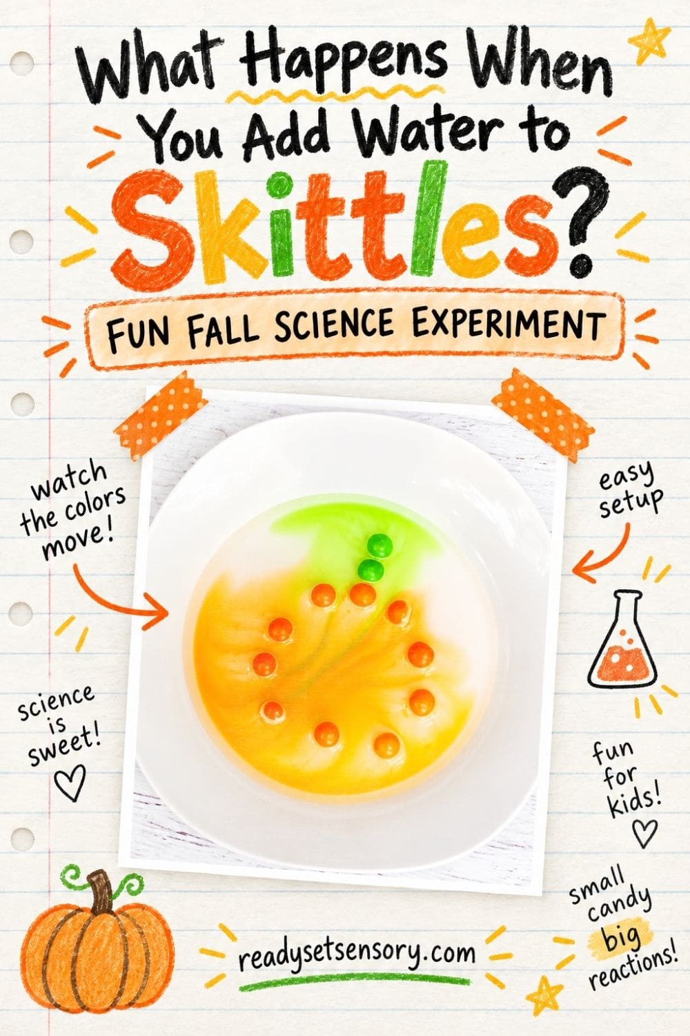 Pumpkin Skittles Experiment 15