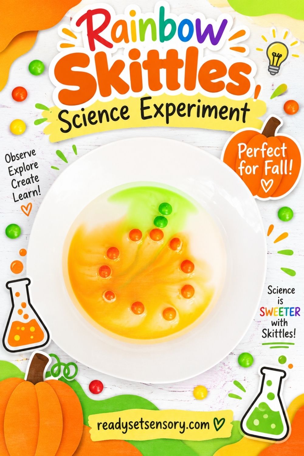 Pumpkin Skittles Experiment 7