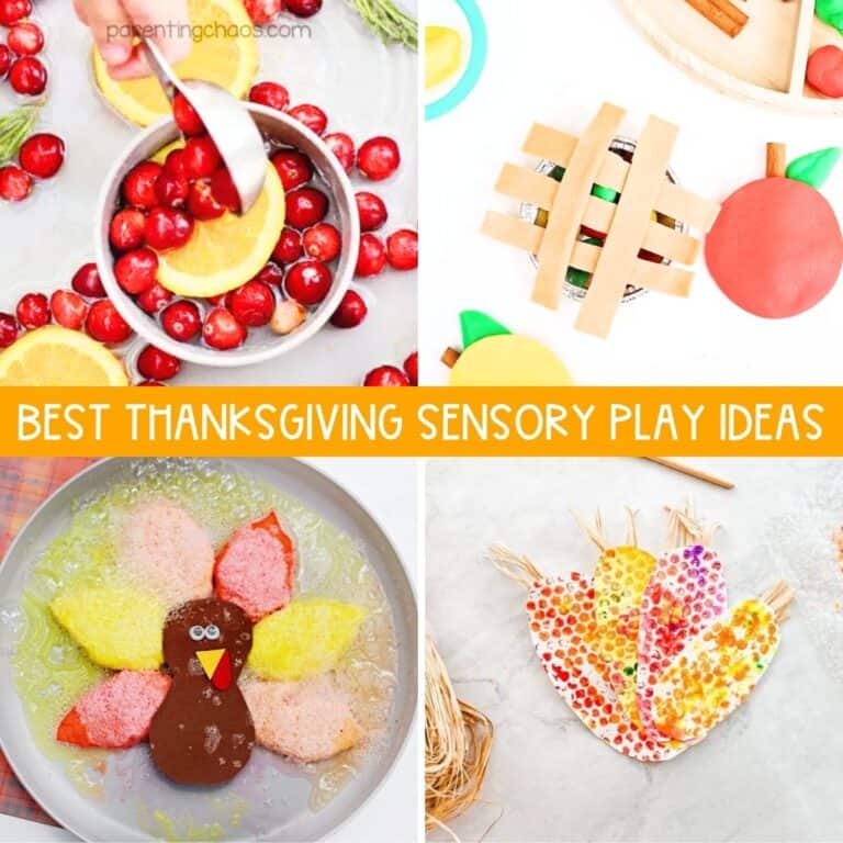 21+ Thanksgiving Sensory Play Ideas for the Whole Month of November