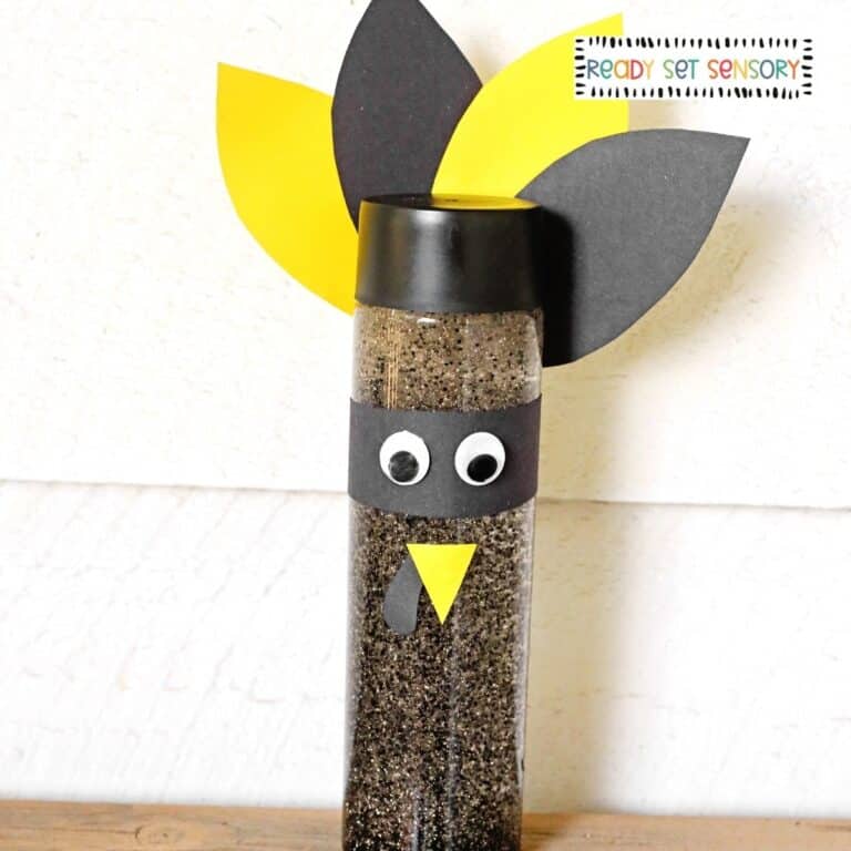 Turkey in Disguise Sensory Bottle for Kids