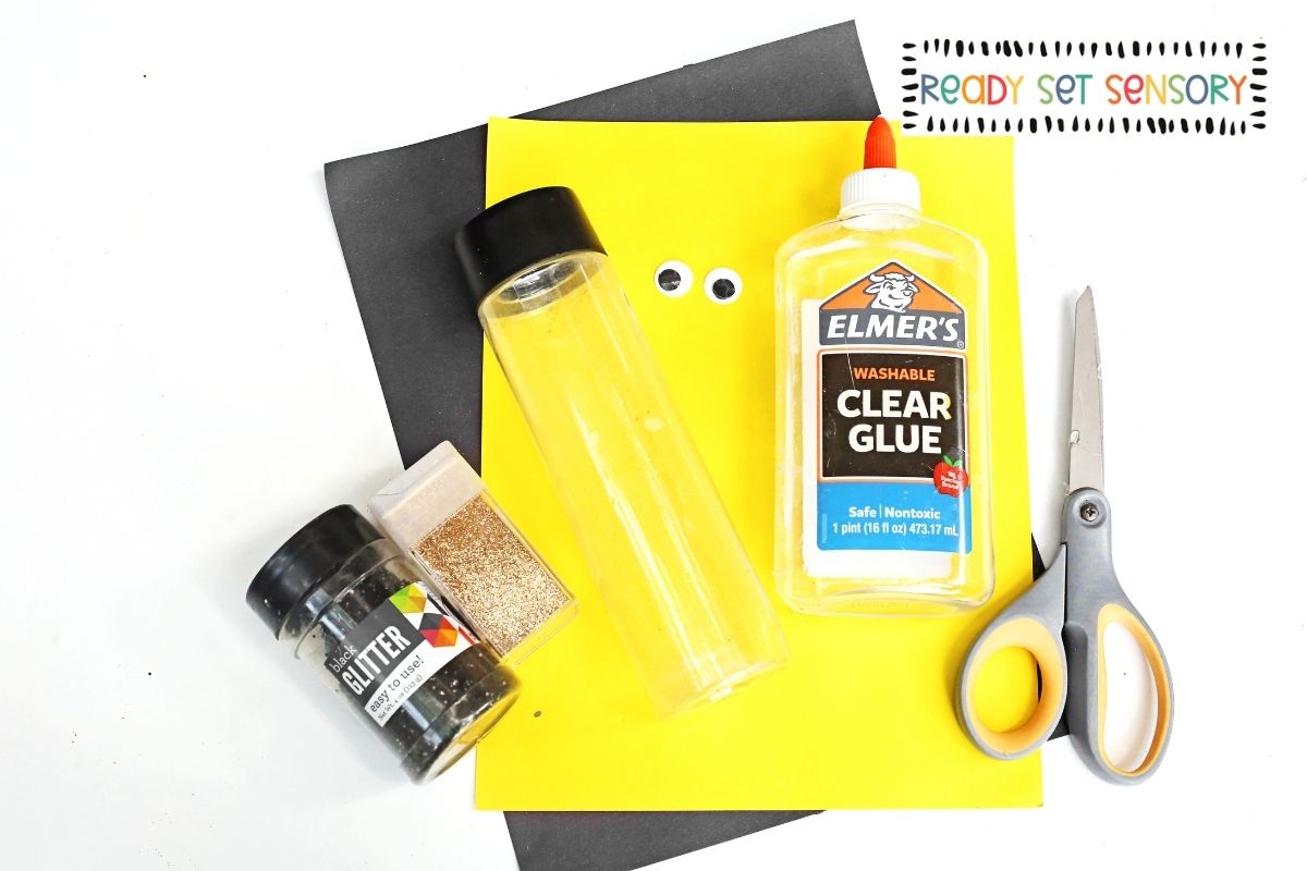 Turkey in Disguise Sensory Bottle for Kids - Step 1
