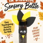 Turkey in Disguise Sensory Bottle for Kids - Tips and Variations