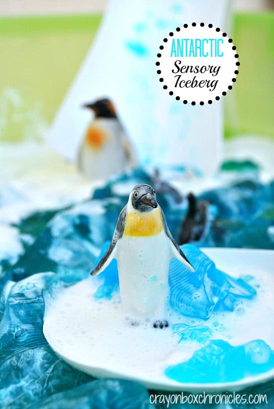 Antarctic Jello Sensory Play
