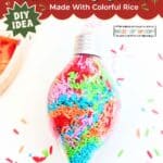Christmas Light Sensory Tray - 11