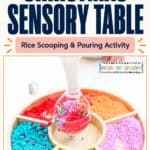 Christmas Light Sensory Tray - 14