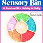 Christmas Light Sensory Tray - Tips and Variations