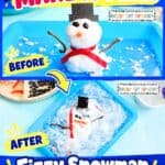 Fizzy Fake Snow Snowmen - 12