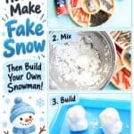 Fizzy Fake Snow Snowmen - 13