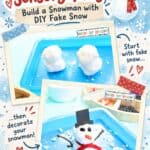 Fizzy Fake Snow Snowmen - 15