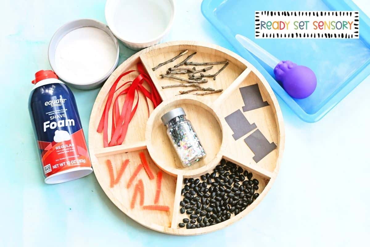 Fizzy Fake Snow Snowmen - How to Set Up