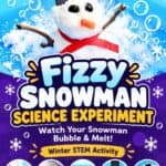 Fizzy Fake Snow Snowmen - More Sensory Ideas