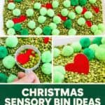 Grinch Sensory Bin - 15