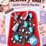 Hot Cocoa Sensory Bin - 1