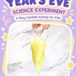 New Year’s Confetti Experiment for Kids - 11