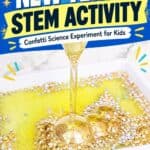 New Year’s Confetti Experiment for Kids - 16