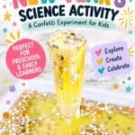New Year’s Confetti Experiment for Kids - 3