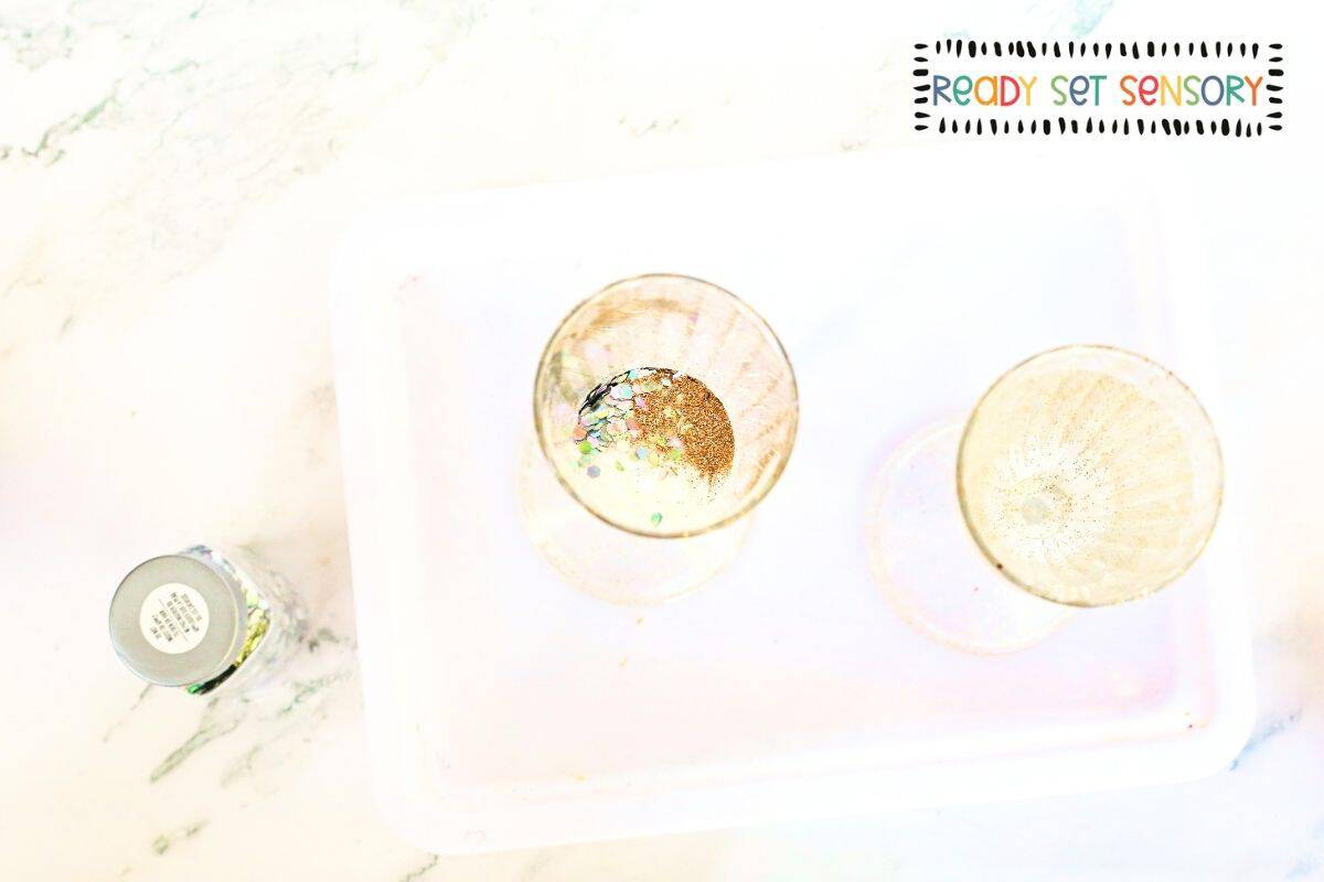 New Year’s Confetti Experiment for Kids - Step 1