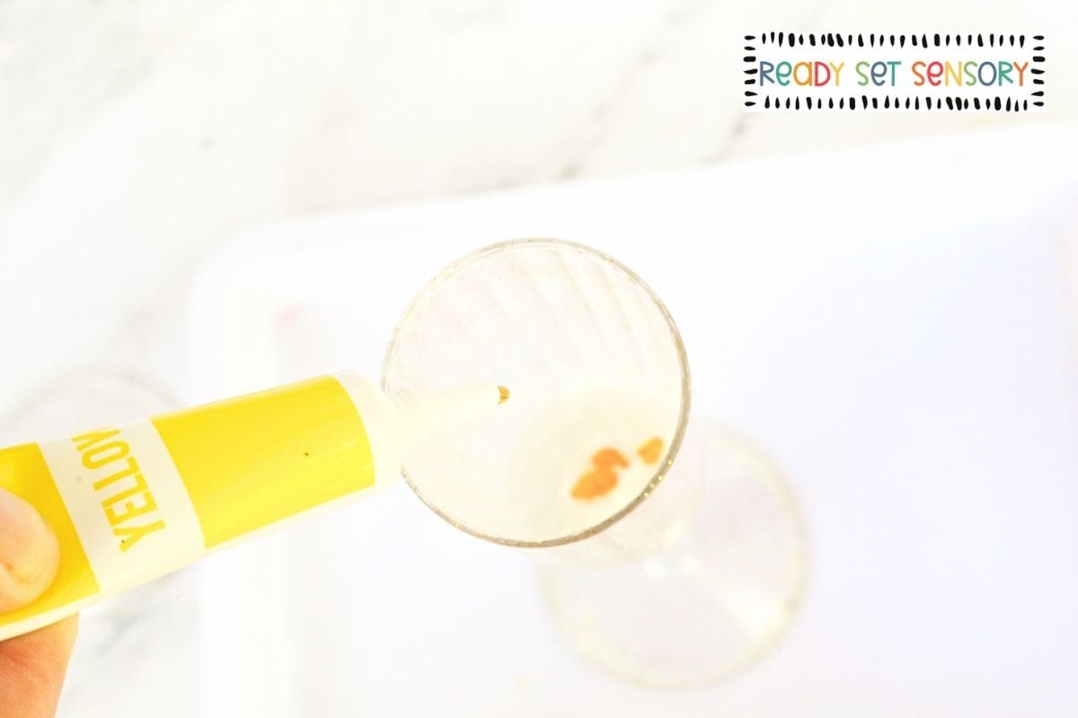 New Year’s Confetti Experiment for Kids - Step 2