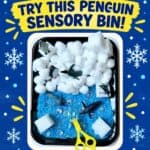 Penguin Sensory Bin - 13