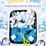 Penguin Sensory Bin - Skills Kids Build
