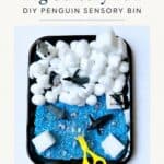 Penguin Sensory Bin - Step 4