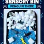 Penguin Sensory Bin - Tips and Variations