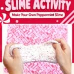 Easy Peppermint Christmas Slime Recipe - 19